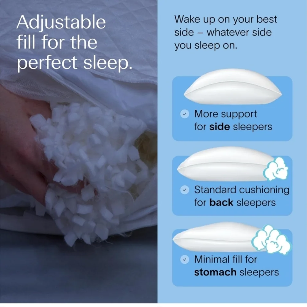 DreamyBlue Moon Pillow King